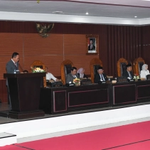 Sekda Lombok Timur menyampaikan perubahan KUA PPAS 2026 (doc.istimewa)