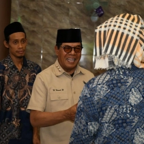 Bupati Lombok Timur menghadiri kegiatan keagamaan masyarakat di Bagik Nyaka (doc.istimewa)