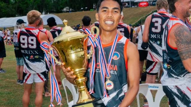 Lalu Sukran Berhasil membawa Tim Indonesia Volcanoes Juara AFL Asian Championship 2026 di Thailand.