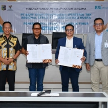 MoU Pemda Lotim & BSI (doc.istimewa)