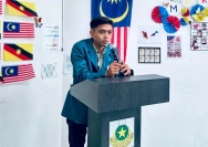 Falma Buton, Ketua Himpunan Mahasiswa Program Studi (HMPS) Tadris Matematika UIN Mataram.