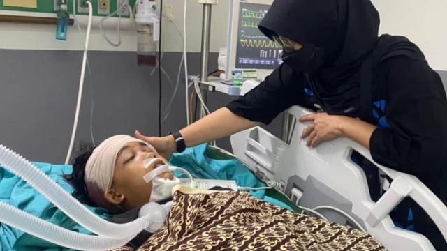 Salah satu korban luka alami kritis tengah dirawat di rumah sakit.